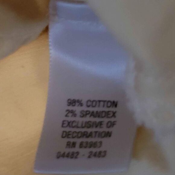 Women's Size X (14) CJ Banks Light Yellow Jacket - Picture 6 of 7